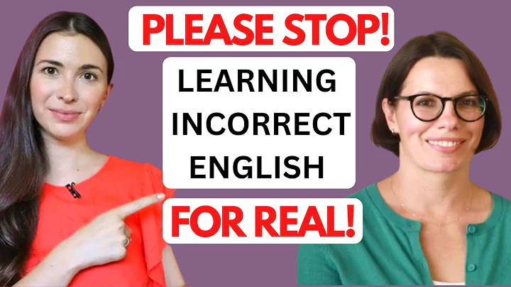 STOP LEARNING INCORRECT ENGLISH FROM MARINA MOGILK...