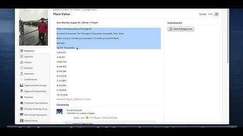 How to submit an assignment on Schoology lms.lausd.net