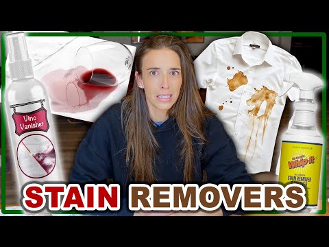 Testing Stain Removers!!!!