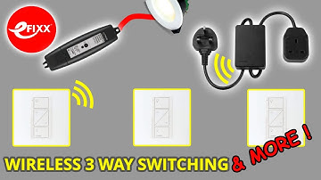 Slaapkamerverlichting make-over 3-standen lichtschakelaar & MEER - ZONDER DRADEN - Lutron RA2 Select