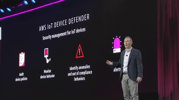 AWS re:Invent 2017 - Announcing AWS IoT Device Defender