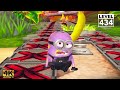 Minion rush disguised minion 190 despicable actions by smashing other minions at the volcano  4k