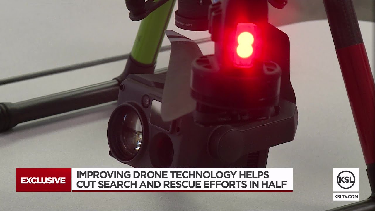 Drones are changing search and rescue operations in Weber County - YouTube