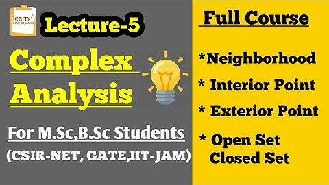 COMPLEX ANALYSIS Complete Course||Lecture-5🔥|| CSIR NET,GATE,MSc,BSc.,TIFR