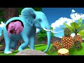 गर्भवती हथिनी - Pregnant Elephant Kahani Panchatantra Moral Stories | JOJO TV 3D Hindi Fairy Tales