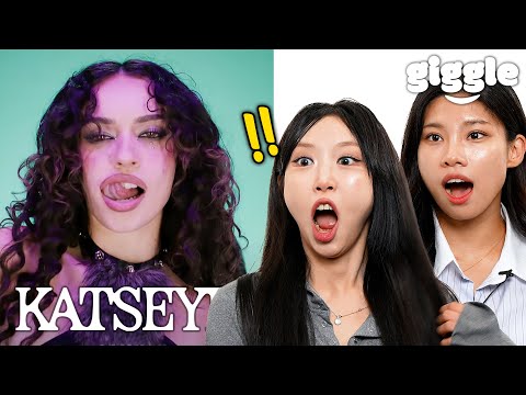 Korean Girls React To KATSEYE Gabriela Gnarly Touch Etc