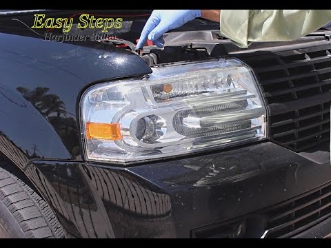 How to change Headlight Bulb on 07-14 Lincoln Navigator | HID Xenon D3S Bulbs