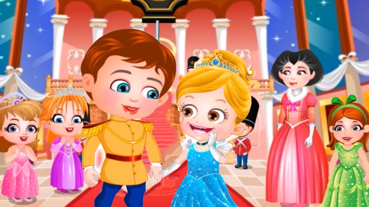 Baby Hazel Cinderella Story - Animated Movie by Baby Hazel Cartoons - Baby Hazel Games