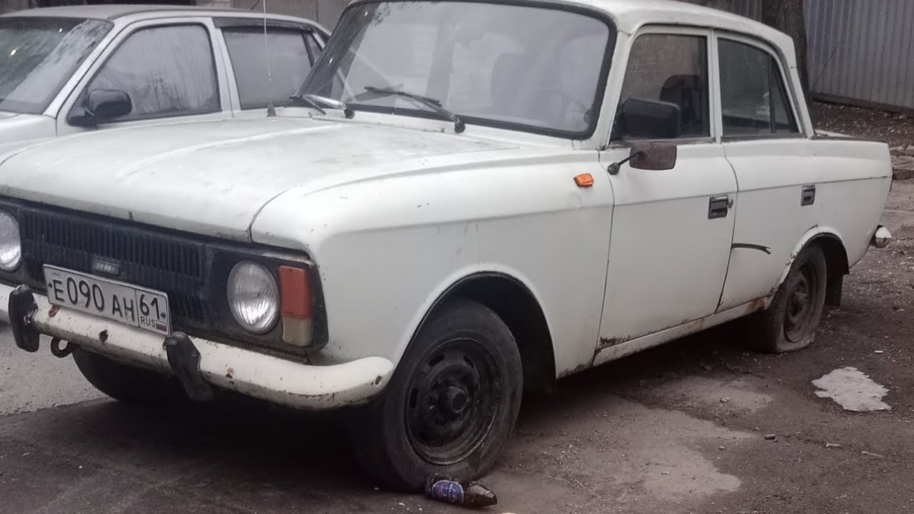 Заброшенный москвич 412 - YouTube