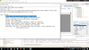How To Make Button Link And Image View In Eclipse