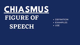 Information Chiasmus Figure of Speech | English Literature Guide