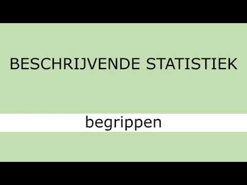 Video: Verschil Tussen Beschrijvende En Inferentiële Statistieken