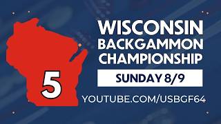 D5, S1 (Morning) - 2026 Wisconsin Backgammon Championship