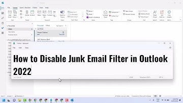 How to Disable Junk Email Filter in Outlook [2022]