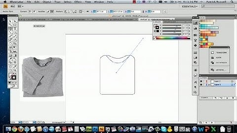 How to Make Folded Clothes in Illustrator : Adobe Illustrator Tutorials