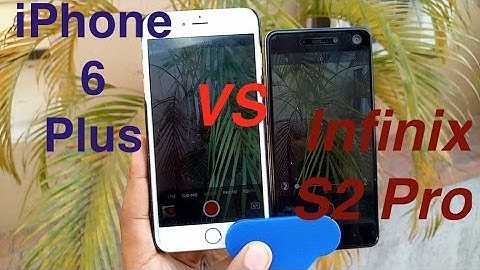 iPhone 6 Plus Vs Infinix S2 Pro X522  - Camera Comparison