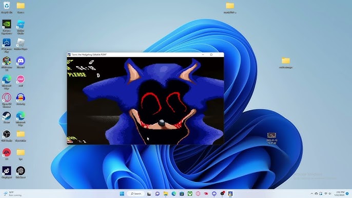 Sonic.EYX - Sonic the Hedgehog: Editable ROM  EYX is an entity that haunts  a Sonic ROM Hack in the form of a virus to leak the player's information to  a group