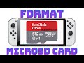 Format microSD Card [Get More Space on Nintendo Switch]