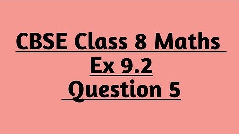 Ex 9.2 | Q-5 | Algebraic Expression and Identities | Class 8 Maths | Chapter 9 | NCERT | CBSE | GSEB