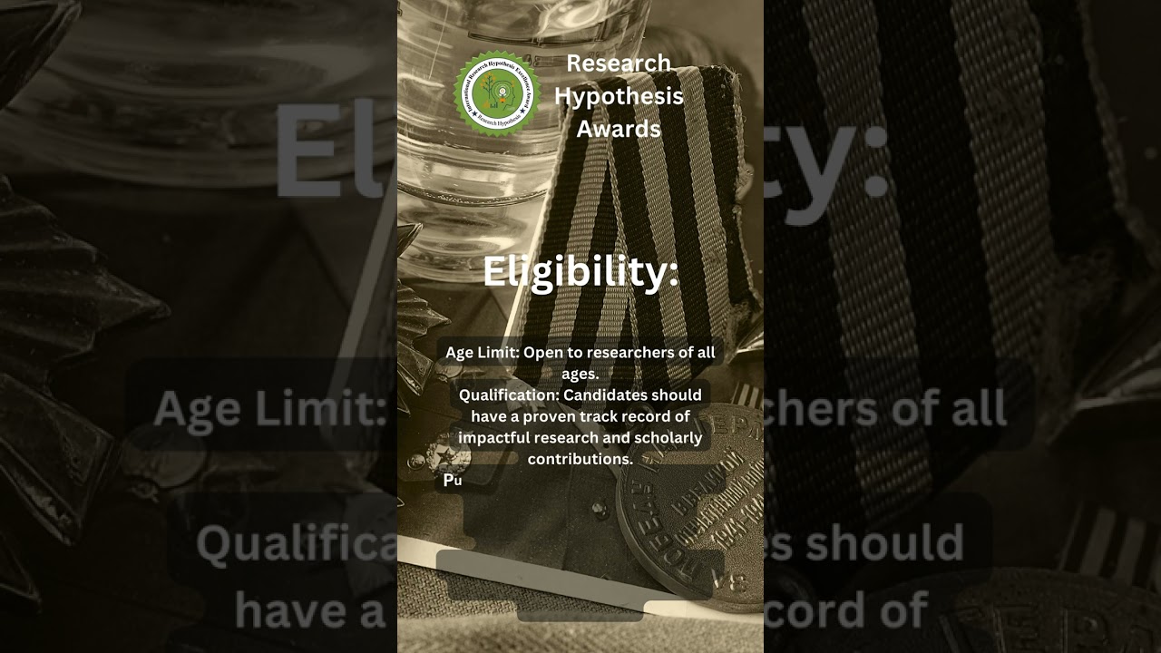 Global Research Recognition Award | sciencefather.com