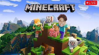 Noob Mobile Minecraft Player Live Streaming Good Evening Stream