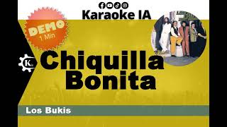 Los Bukis - Chiquilla Bonita - Karaoke