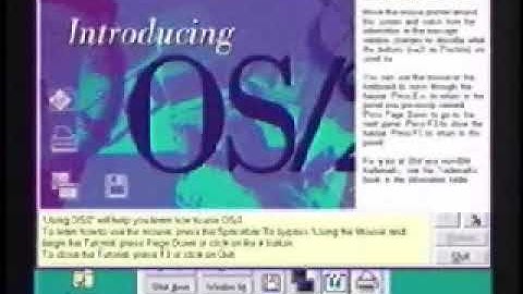 [제로하나 컴퓨터박물관] Getting Started with OS2 Warp(full version) by Viagrafix