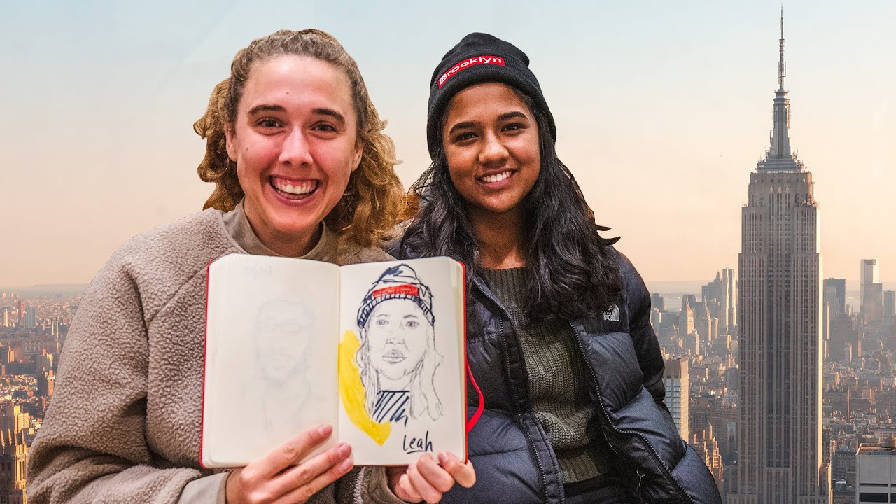 Drawing Strangers in New York City