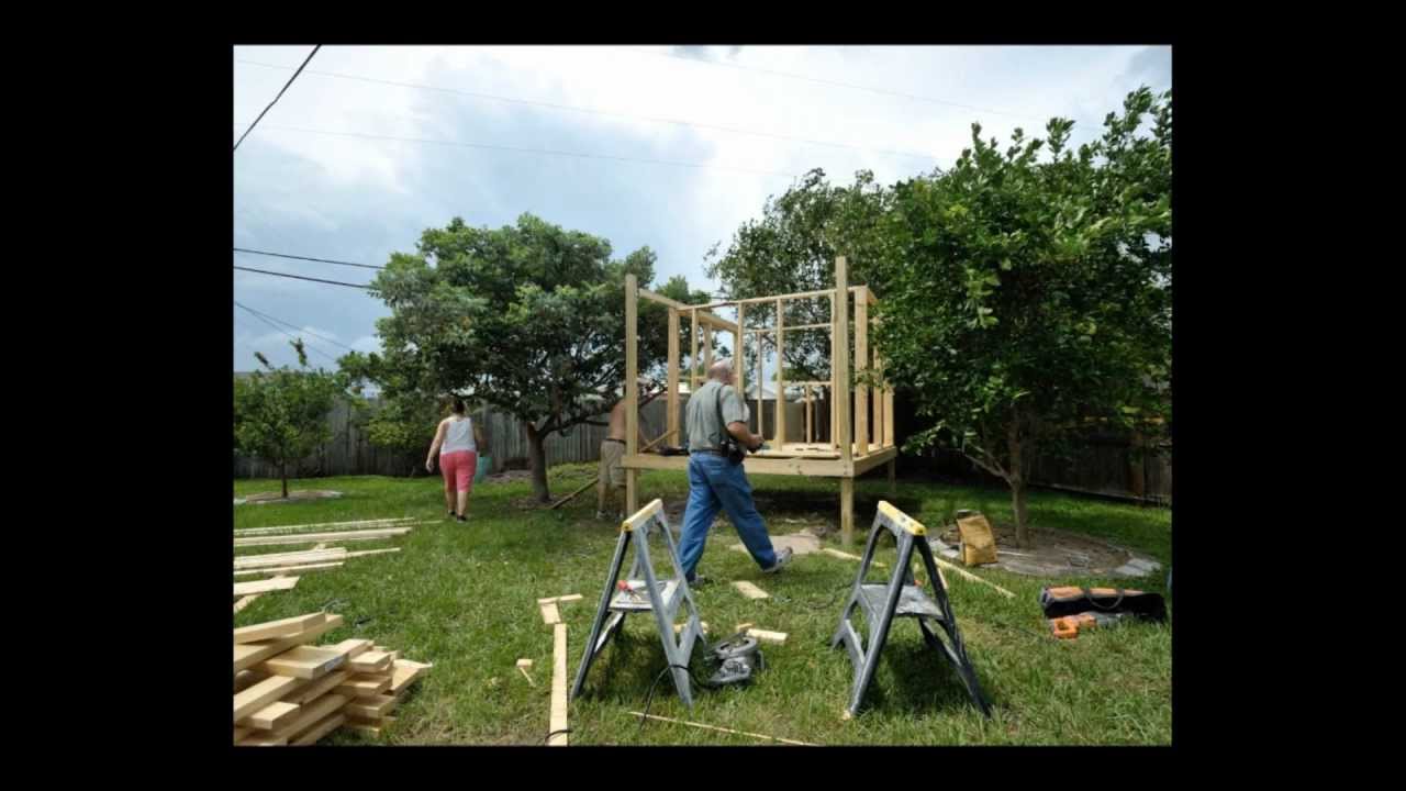 How to Build a Playhouse in 12 Easy Hours - YouTube