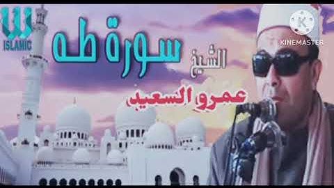 الشيخ عمرو السعيد قارئ جمهورية مصر العربية ماتيسر من سوره طه