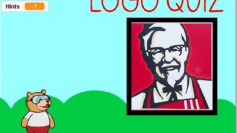 Logo quiz made with pictoblox based on AI & ML Projects