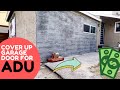 I paid $2,500 to cover up my garage door for ADU