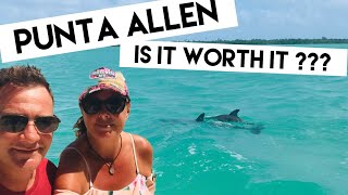 Driving to PUNTA ALLEN in SIAN KAAN Biosphere Reserve, Unesco World Heritage Site, Quintana Roo,