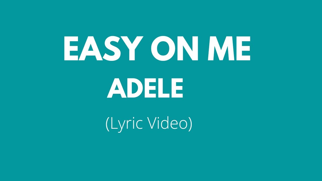 Adele - Easy On Me (Tradução/Legendado) 