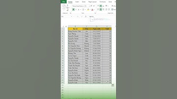 [Thủ thuật Excel] Cách giữ nguyên độ rộng của cột khi COPY PASTE trong Excel #Shorts