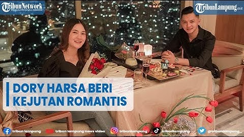 Artis Nella Kharisma Rayakan Ultah ke27, Dory Harsa Beri Kejutan Romantis @TRIBUNLAMPUNGNEWSVIDEO