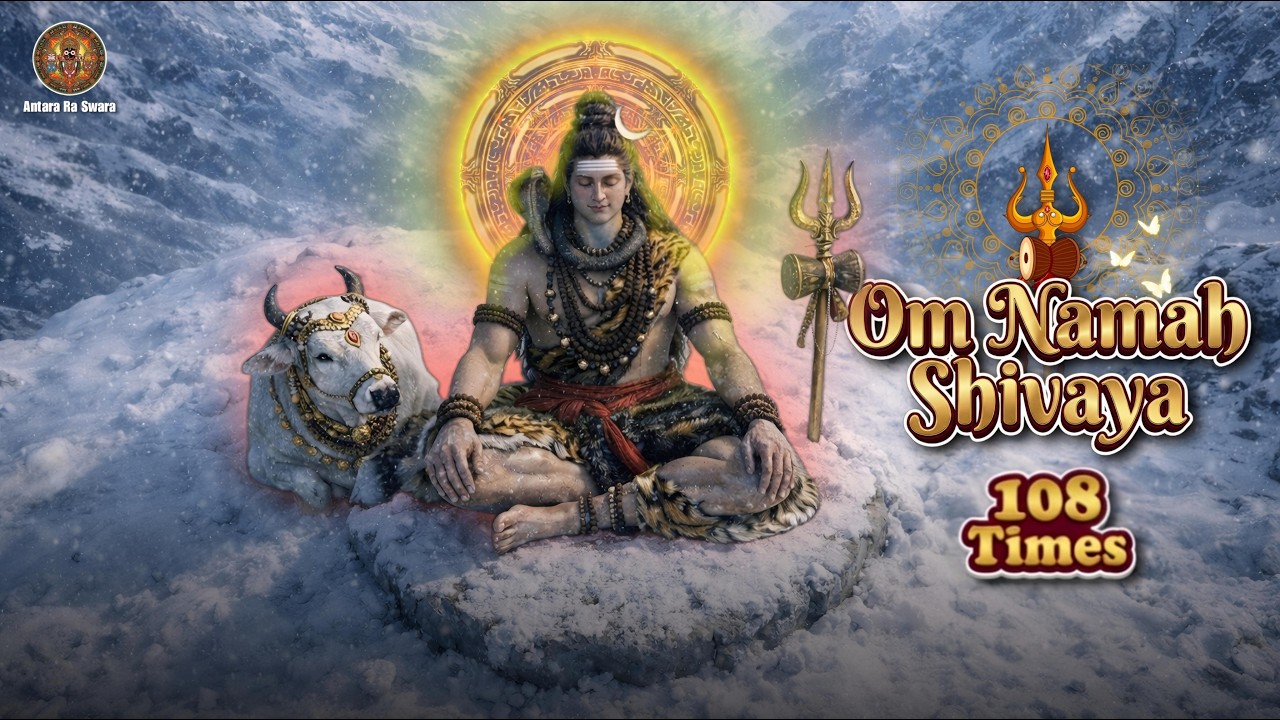 Om Namah Shivaya 108 Times Chanting | Powerful Shiva Mantra for Deep Meditation & Peace Shiva Mantra