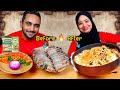 شوفو الرجل المصري لما يطبخ لمراتة بيعمل اي..!! عامل عظمة😋🔥