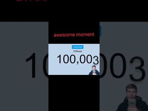 mrbeast hitting 100k