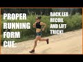 Running Form Technique Tip: "The Broomstick Cue" and Recoil| Coach Sandi Nypaver and Sage Canaday