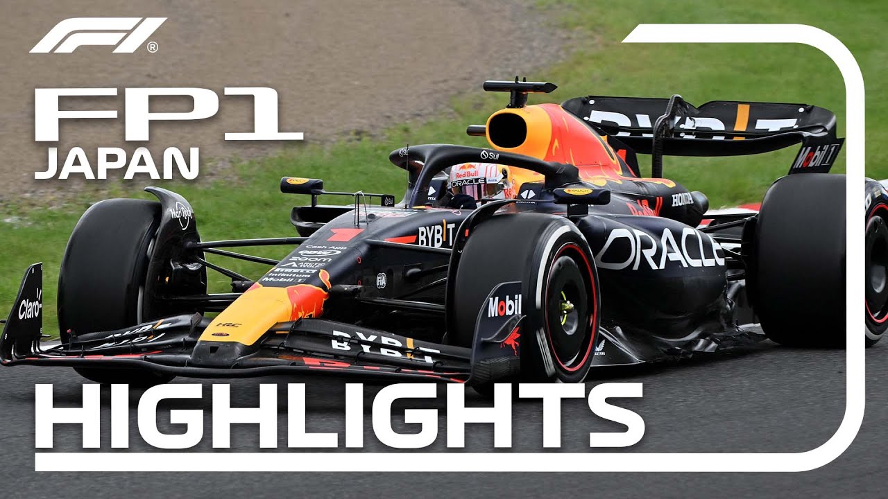 FP1 Highlights 2023 Japanese Grand Prix