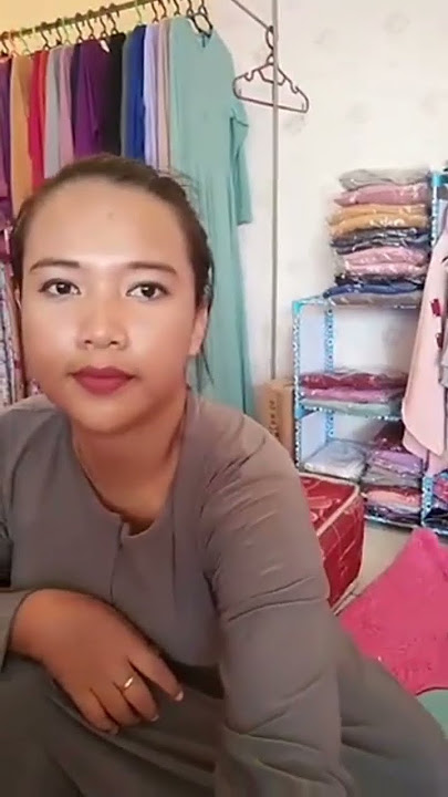 Bunda Cantik Persiapan Live Jualan Online #bisnisonline #gagalfokus #jualanonline #Tobrut