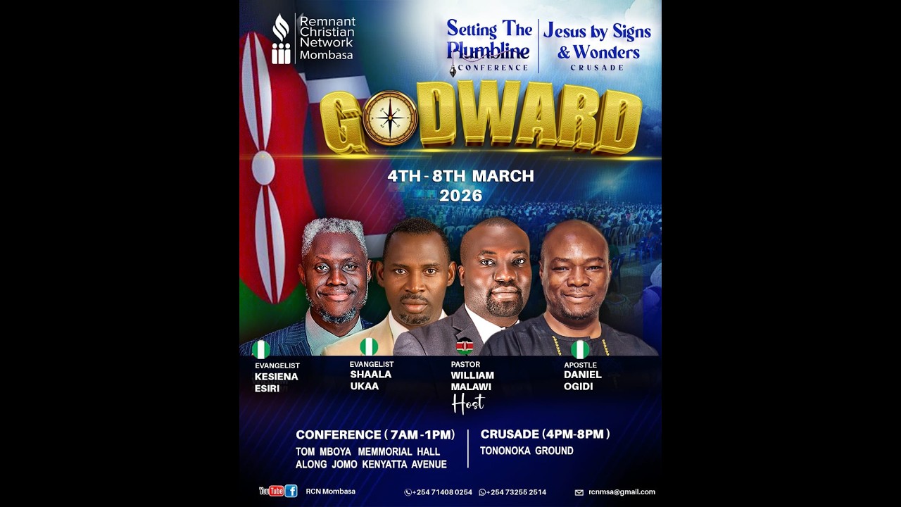 RCN MOMBASA || JESUS BY SIGNS AND WONDER CRUSADE || DAY 2 || EVANG. KESIENA ESIRI