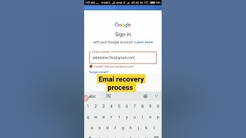 Gmail account recover kaise kare | how to recover Gmail account | email recover kaise kare