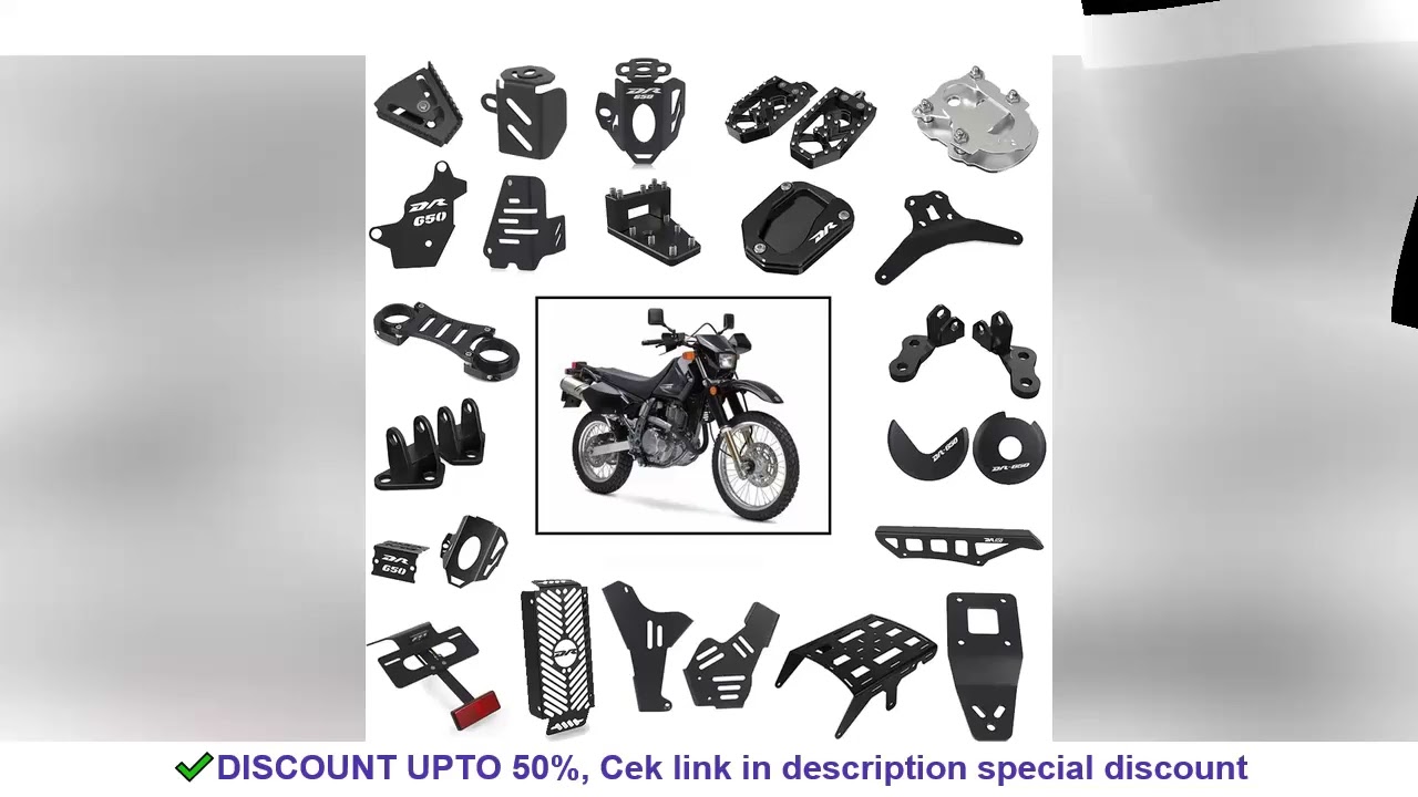 Footpeg Lowering Mounts Aftermarket Foot Pegs Pedal Oil Cooler Guard Brake Caliper cover For Suzuki