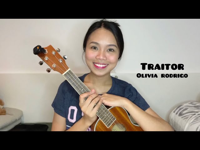 How to Play TRAITOR on Ukulele - Olivia Rodrigo (Tutorial) 