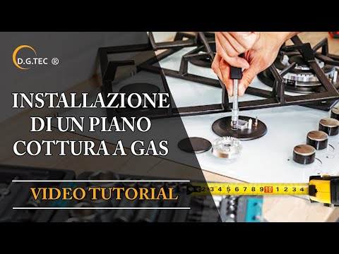 Video: Piano cottura a gas da incasso: praticità e comfort in cucina