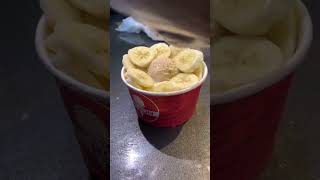 Bananas ? ice cream preparation viralvideoicecreamviralvideo shortshortsforyou