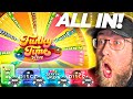 We kept winning all in bets on funky time insane