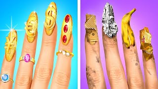 CRAZY Beauty Struggles | Girly Problems With LONG NAILS and HAIR by La La Life